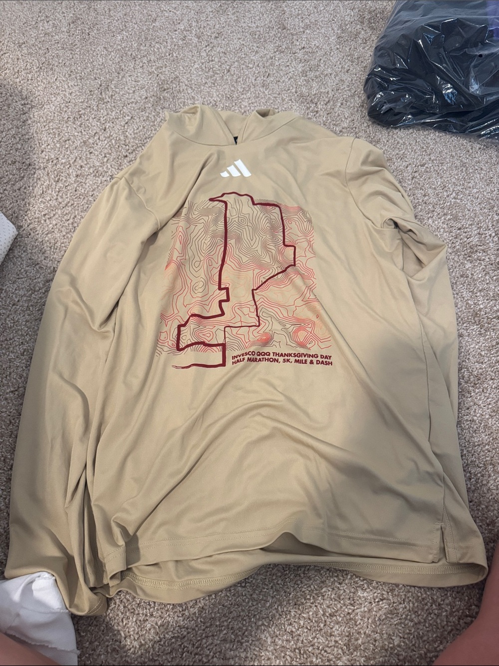 Adidas Atlanta Thanksgiving Half Marathon race top